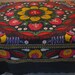Treasury Item Vintage Hungarian Matyo Folk Art Fancy Needlework BEDSPREAD-OUTSTANDING