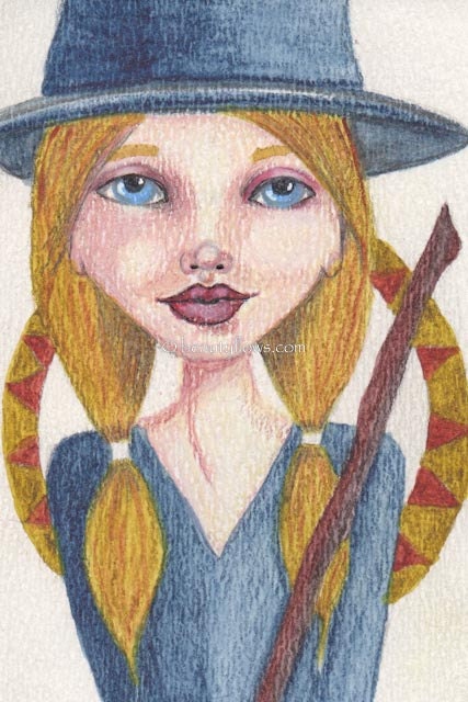 Greeting Card Old Clan Wanderer