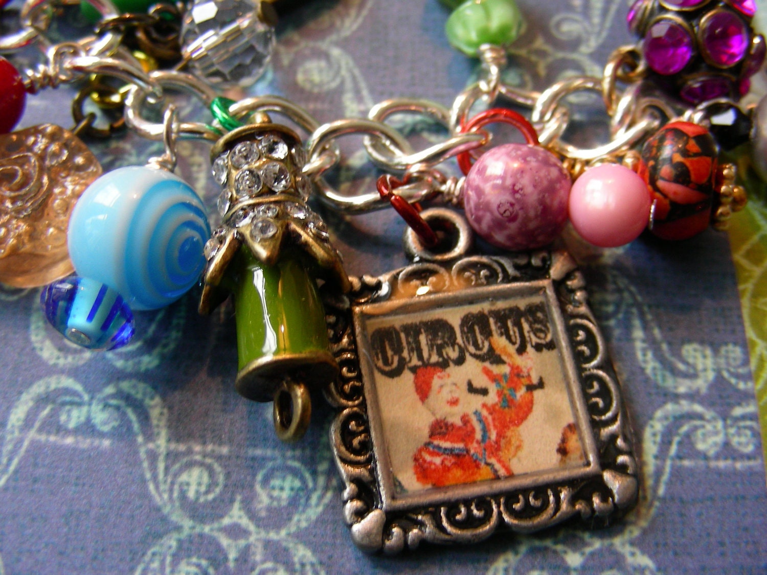 A Day at the Circus Charm Bracelet