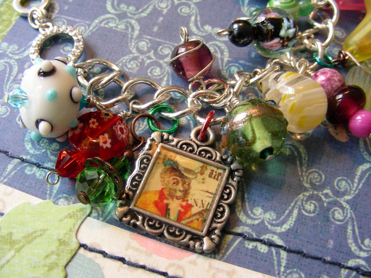 A Day at the Circus Charm Bracelet