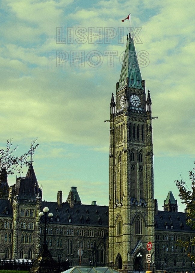PEACE TOWER  5x7
