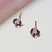 Antique Pink 4.8mm Swarovski Crystal Surgical Steel Stud Earrings