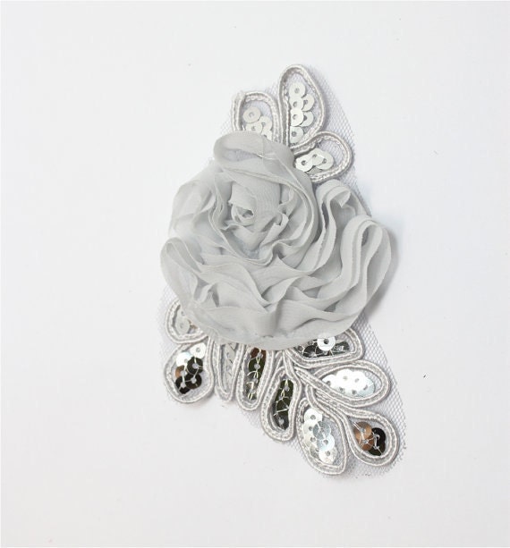 Baby headband, newborn headband, adult headband, child headband and photography prop The single sprinkled- SMALL LEAF rosie headband