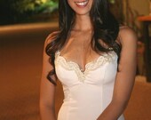 Bridal Cuff Bracelet DAFNA - Express Shipment - Beaded Wedding Cuff Carellya