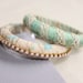 Pretty Vintage Style Ribbon Wrapped Bangles, french ribbon, vintage lace, gift for her, bridesmaids bangles, shabby chic bangles