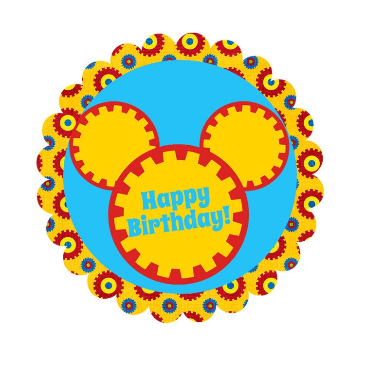 INSTANT DOWNLOAD 50% off - DIY Mickey Mouse Clubhouse Birthday Party Printable Package