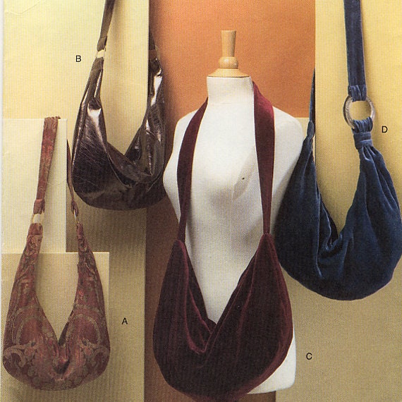 Vogue Accessories V8310 Hobo Bags Sewing Pattern by retrowithlana