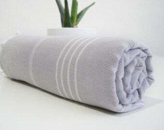 Turkish BATH Towel - Classic Peshtemal - Gray