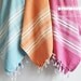 Turkish BATH Towel - Classic Peshtemal - Light coral