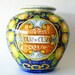 Reserved/Italian Majolica Olio di Oliva Limone Floor Jar Lemons Made in Tuscany, Italy XL