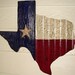 TX002 - Texas Shaped Texas Flag