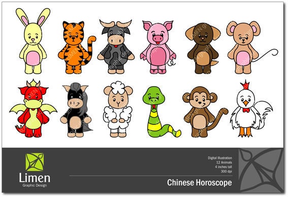 clipart chinese zodiac animals - photo #9