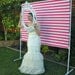 Yellow and White Photo Booth Backdrop