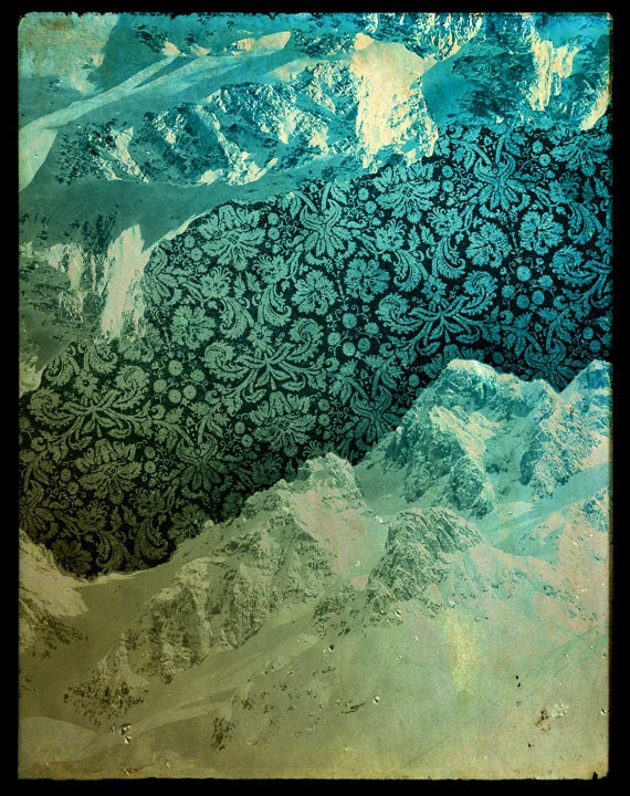 Limited Edition Digital Print "Vintage Mountains" by Holly Danger