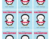 Printable Valentine's Day Card - Penguin Il_170x135