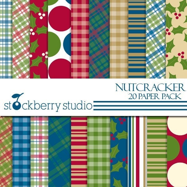 Nutcracker Paper Pack Il_570xn