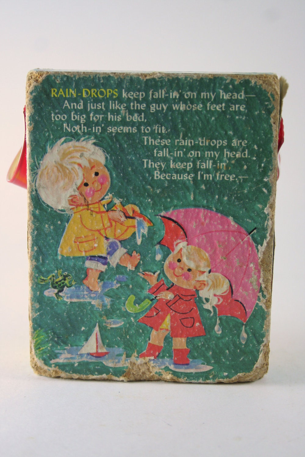 Vintage 1970s Fisher Price Pocket Radio - Raindrops Keep Fallin' On My Head