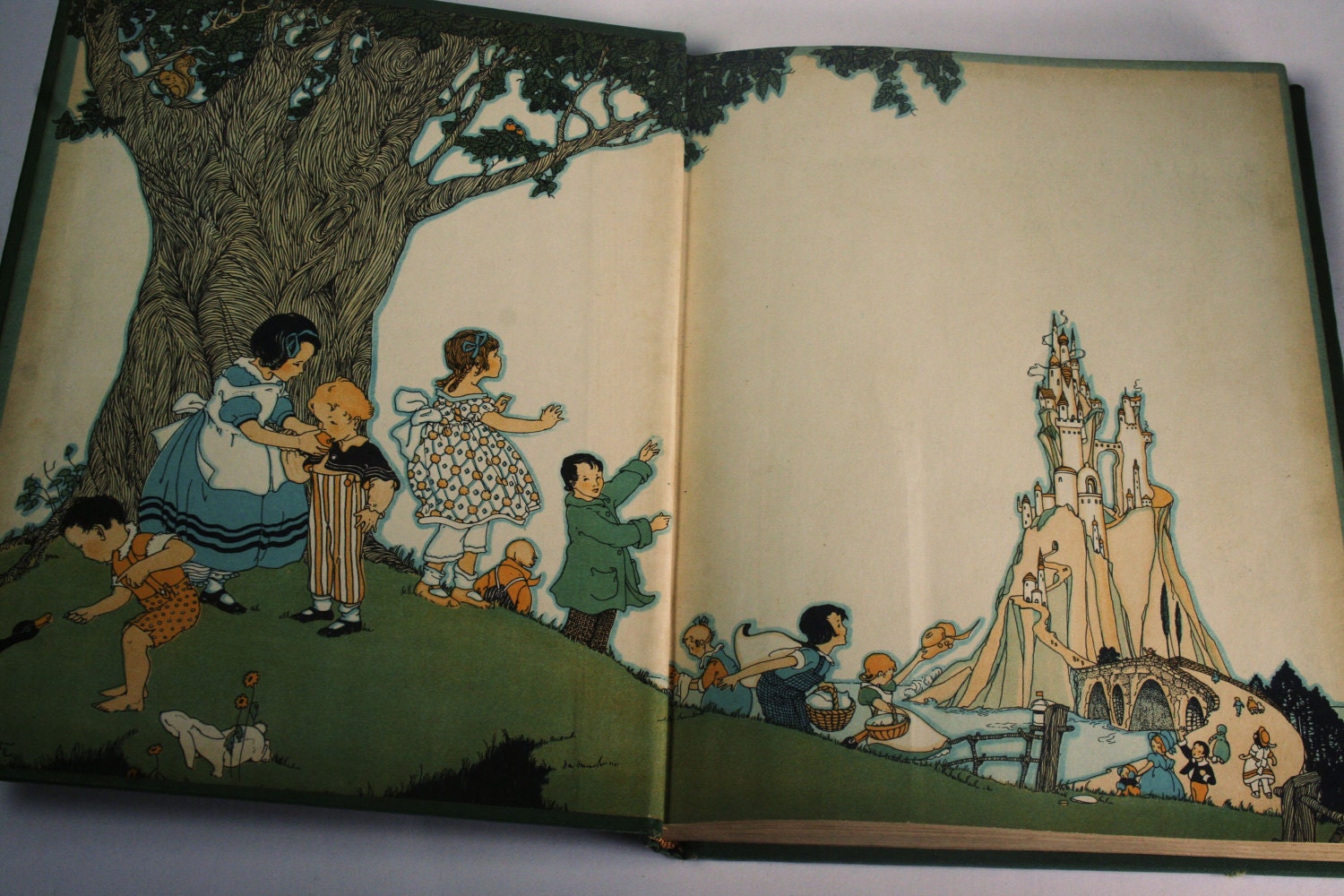 Vintage Copy of Over the Hills - My Book House - 1937 - Volume Five (5) - Hardcover