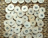 Waldorf Alphabet Game, DELUXE Edition, Learning Toy with Upper AND Lowercase Letters