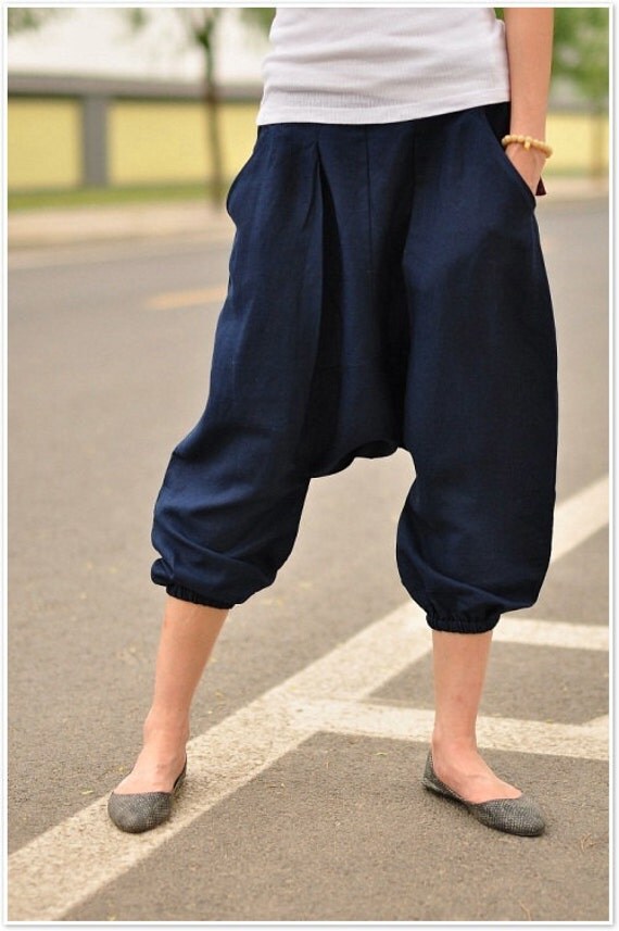 Weekends/loose Harem pants/10 colors/custom made