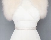 Marabou Feather Bolero Jacket