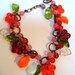 Vintage Bracelet Czech Bohemian Glass Beads