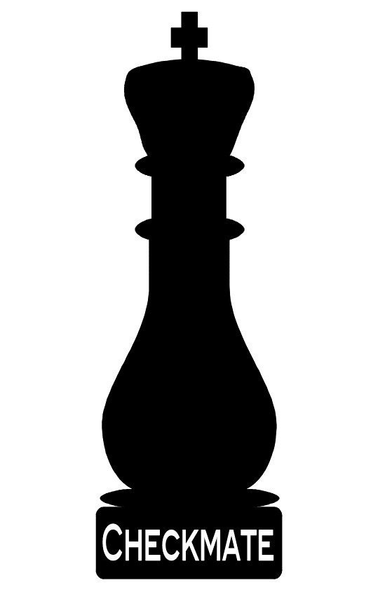 Check Mate Iron On