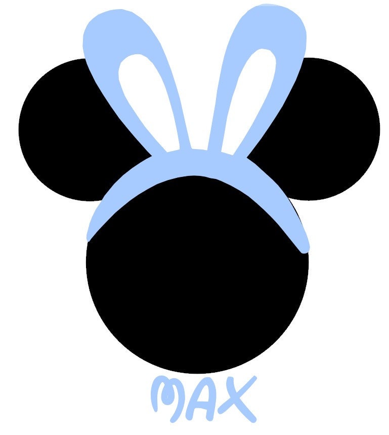 Easter Mickey Mouse  Iron On