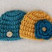 Twins Crochet Hats