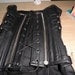 MADE To ORDER Handmade Steel Boned Italian Leather Selene Underworld Corset Matching Cuffs made to your measurements