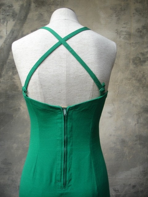 1950s Cotton Bathing Swim Suit Romper