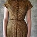 1950's Hazel Lace Dress with Velvet Buttons