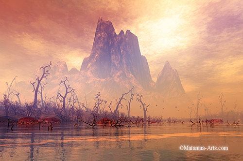 Valley of the Sun 11x17 Digital Art Print