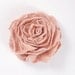 Blush pink brooch rose felted shell pastel dusty pale peach flower cream white wedding bridesmaid winter neutral