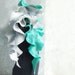 SALE... Felting scarf fresh mint grey, wool ruffles, Mothers day gift idea for her mom girl aqua teal shawl spring fashion