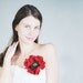 Red Poppy brooch felted flower brooch Weddings mothers day mom gift idea for her spring fashion