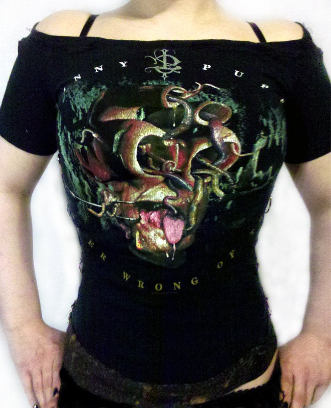 Skinny Puppy Boatneck top