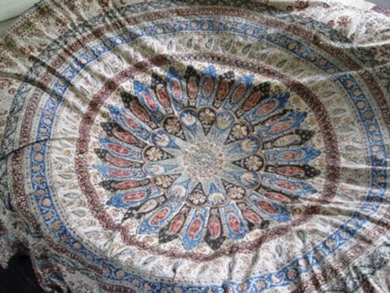 Large India Round shaped Table cloth