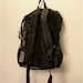 Club Kid Black Mesh Raver Goth Backpack