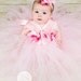 Rosette Bella Couture Tutu Dress with Swanky Flower and Ostrich Plume headband