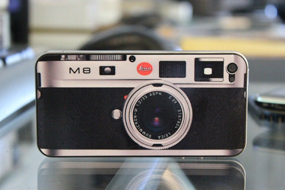 Leica M8 Camera Skin for iPhone 4 and 4S
