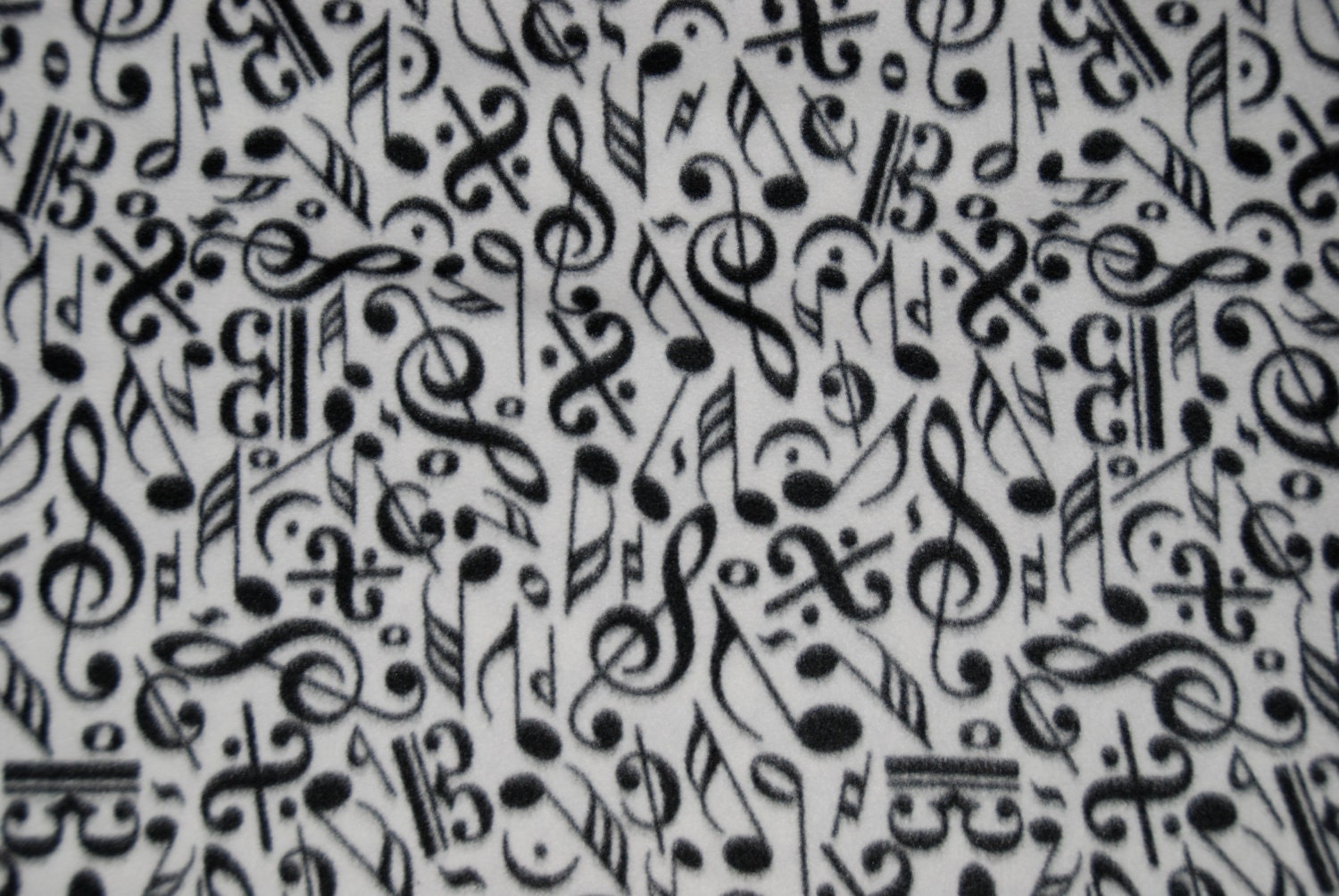 Music Notes Fabric