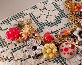 Big Top Repurposed Vintage Jewelry Charm Bracelet