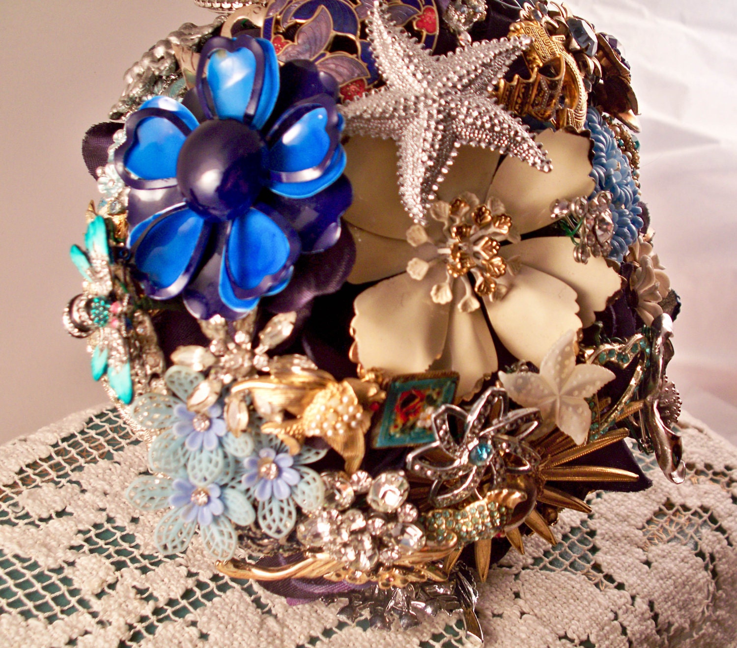 Something Blue Bridal Bouquet