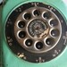 Vintage N.N. Hill Brass Co. Tin Toy Rotary Telephone