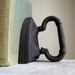 Flat Sad Iron Antique Cast Iron Bookend Farmhouse Shabby Chic Rustic Decor