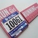 Race Bibs Hanger: run like a girl