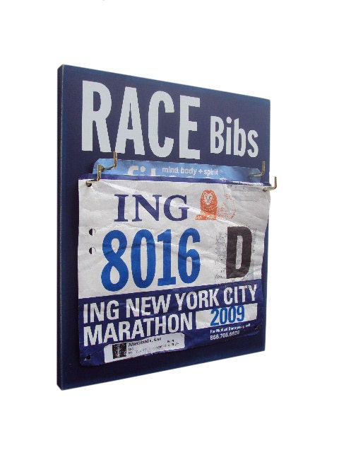 Show your Race Bibs with a Difference : running bibs Hanger