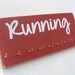 Running medals display rack