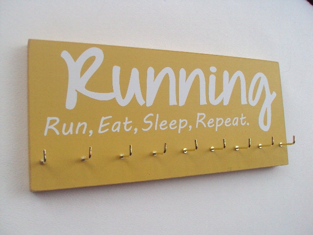 Running: running medals holder